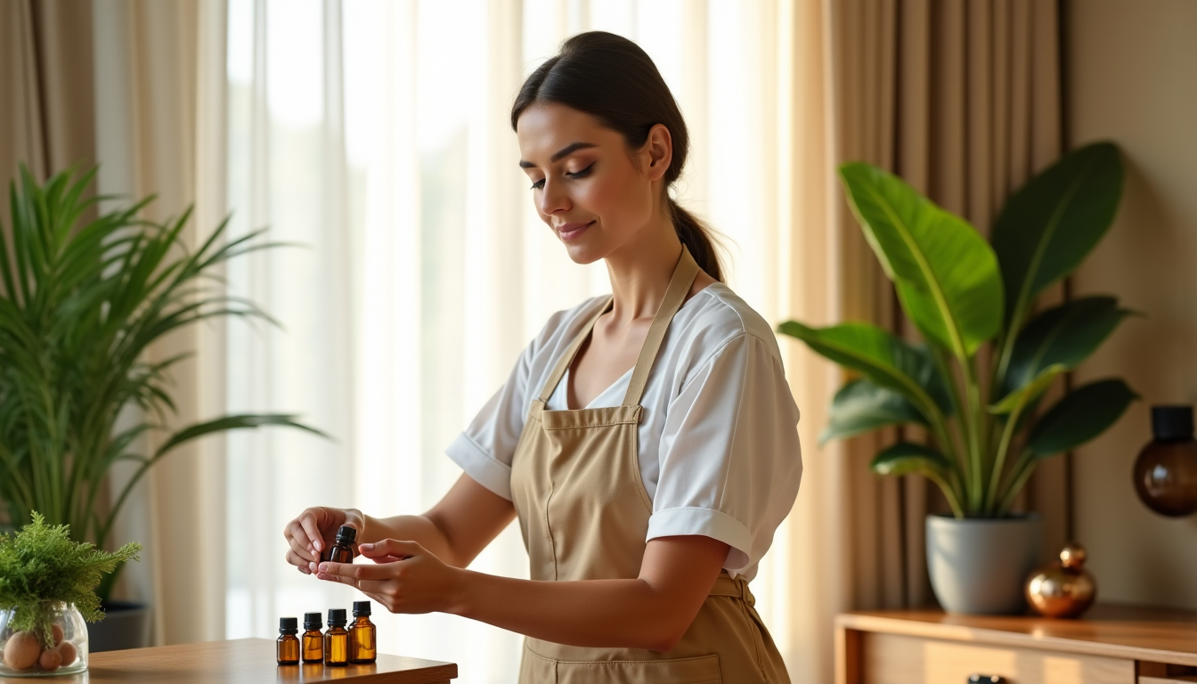 spécialiser en aromathérapie